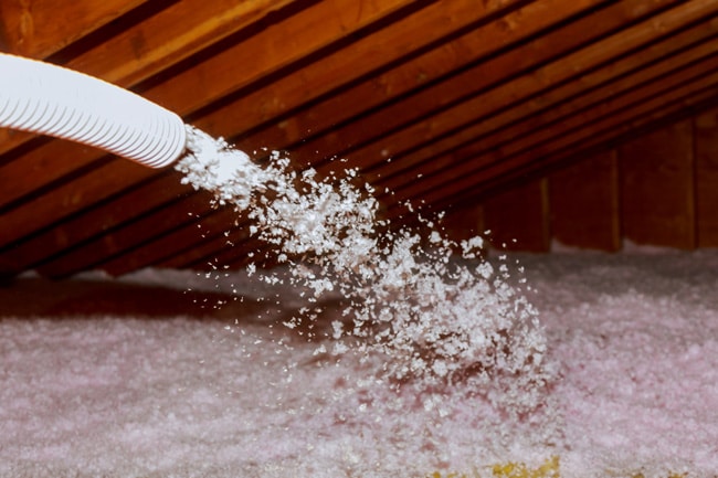 blown-in-insulation